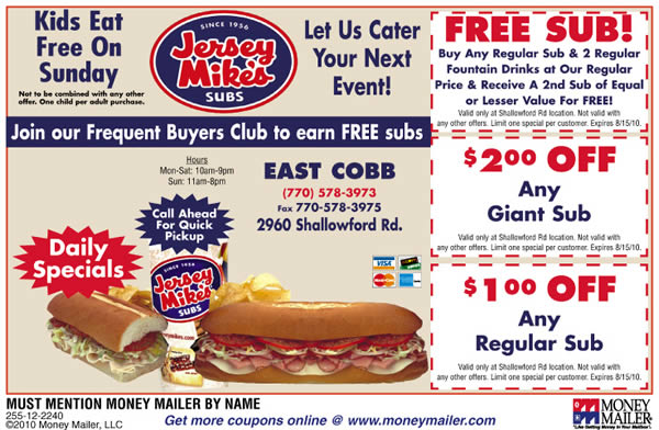 jersey mike online coupons
